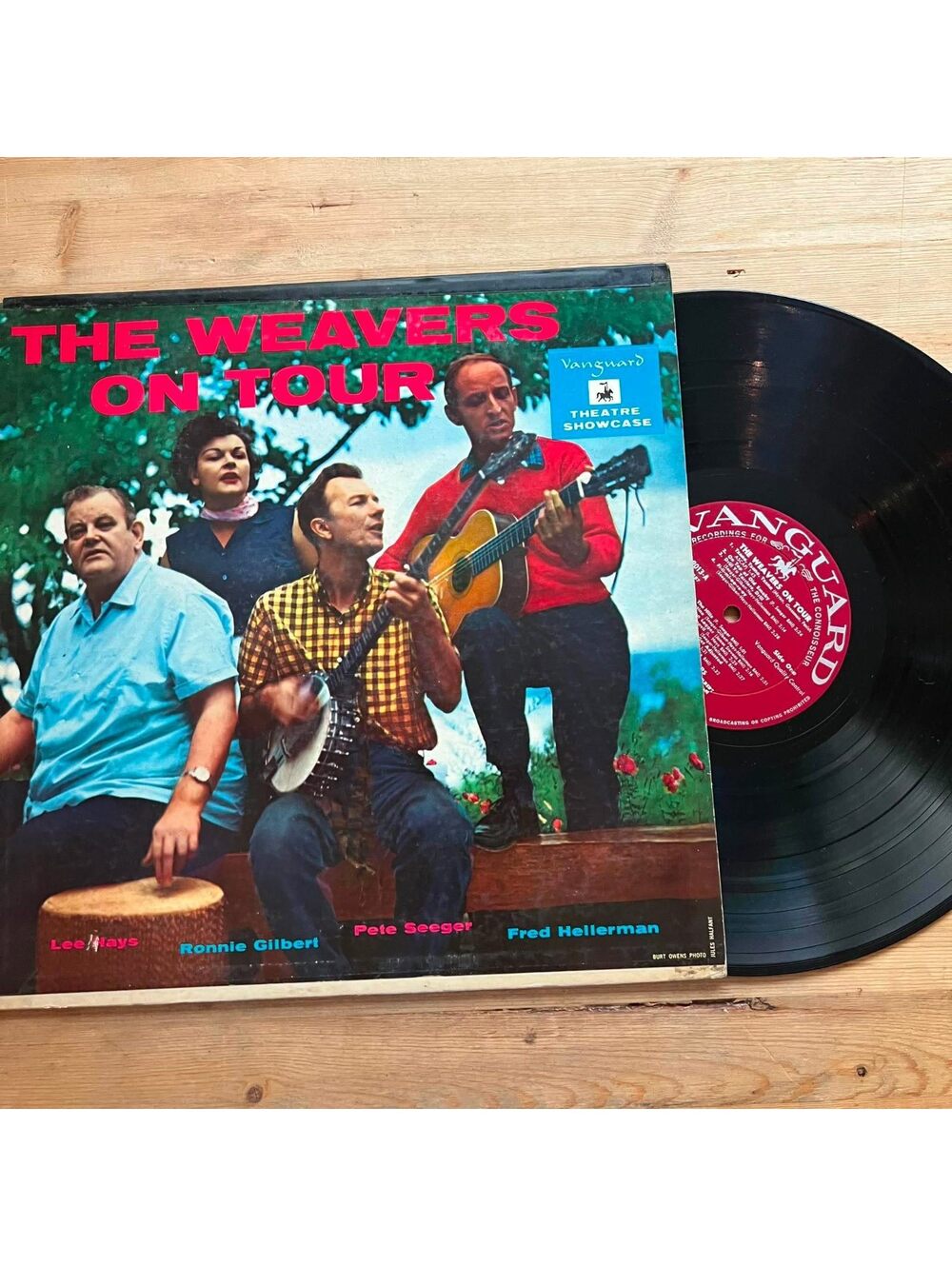 The Weavers - The Weavers on Tour 33rpm VG+ VR16
